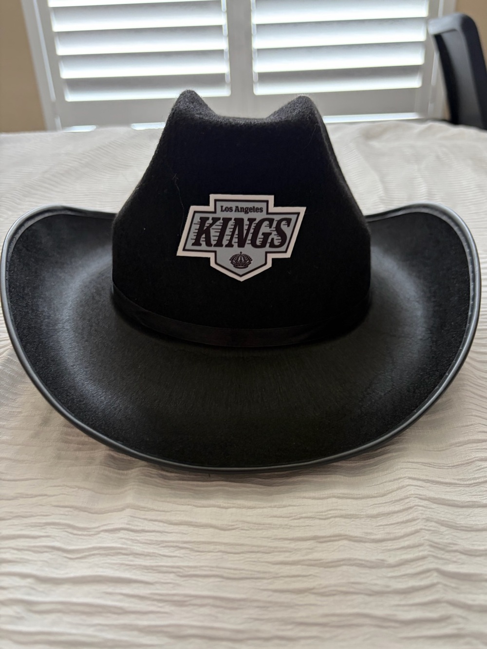 Kings Country Night Black Felt Cowboy Hat
